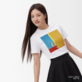 予約：urday【Animal／White Dog／BYR】フォトTシャツ（2982050）ホワイト/urday（マミアン）