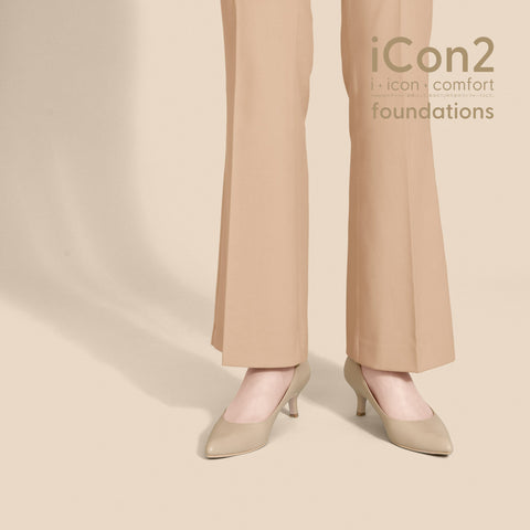 iCon2 Foundations 2024：ポインテッドトゥ パンプス（F5718）モイストジンジャー/mamian（マミアン）
