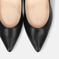 2025AW：iCoN COLORS：ポインテッドトゥ スムース パンプス（C57173）ブラック/mamian（マミアン）