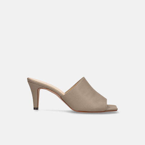 2026SS：シンプル スタイル ミュール（733）グレージュ
