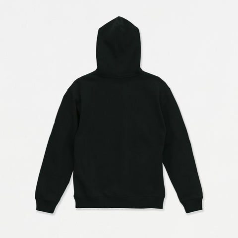 予約：urday【cat】アートワークスウェットプルパーカ（u-a-spk-0001-01）ブラック